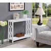 image:imageConvenience Concepts Ring Console Table BlackWhite