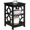 image:imageConvenience Concepts Ring End Table BlackBlack