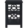 image:imageConvenience Concepts Ring End Table BlackBlack