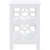 image:imageConvenience Concepts Ring End Table BlackWhite