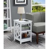 image:imageConvenience Concepts Ring End Table BlackWhite
