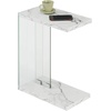 image:imageConvenience Concepts SoHo C End Table White Faux MarbleWhite Faux Marble