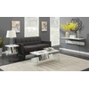 image:imageConvenience Concepts SoHo Console TableDesk Weathered WhiteFaux White Marble