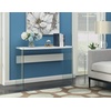 image:imageConvenience Concepts SoHo Console TableDesk Weathered WhiteWhite