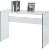 image:imageConvenience Concepts SoHo Console TableDesk Weathered WhiteWhite