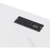 image:imageConvenience Concepts SoHo Glass Desk with Charging Station 42 Faux White MarbleFaux White Marble