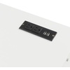image:imageConvenience Concepts SoHo Glass Desk with Charging Station 42 White
