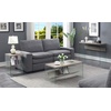 image:imageConvenience Concepts Soho End Table Sandstone  GlassSandstone  Glass