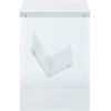 image:imageConvenience Concepts Soho End Table Sandstone  GlassWhiteGlass
