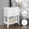 image:imageConvenience Concepts Sydney 2 Drawer Entryway Hall Table with Shelf