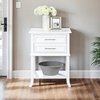 image:imageConvenience Concepts Sydney 2 Drawer Entryway Hall Table with Shelf