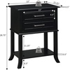 image:imageConvenience Concepts Sydney 2 Drawer Entryway Hall Table with Shelf