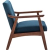 image:imageConvenience Concepts Take a Seat Chairs Bumblebee Yellow FabricEspressoConant Blue FabricEspresso