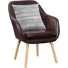 image:imageConvenience Concepts Take a Seat Charlotte Accent Chair Black Faux LeatherEspresso
