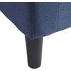 image:imageConvenience Concepts Take a Seat Churchill Accent Chair with Ottoman Dark Gray MicrofiberBlue Fabric