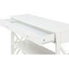 image:imageConvenience Concepts Titan 1 Drawer Console Table with Shelves GrayWhite