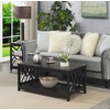 image:imageConvenience Concepts Titan Coffee Table with Shelf BlackBlack