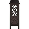image:imageConvenience Concepts Titan Console Table with Shelf EspressoEspresso