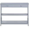 image:imageConvenience Concepts Town Square 1 Drawer Console Table GrayGrey