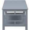 image:imageConvenience Concepts Town Square Coffee Table with Shelf GrayGrey