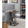 image:imageConvenience Concepts Tucson C End Table BarnwoodBlackBarnwoodBlack