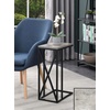 image:imageConvenience Concepts Tucson C End Table BarnwoodBlackFaux BirchBlack