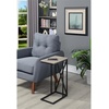 image:imageConvenience Concepts Tucson C End Table Sandstone  BlackSandstoneBlack