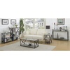 image:imageConvenience Concepts Tucson Cobalt End Table with Shelves R40633 Cobalt BlueBlackFaux BirchBlack