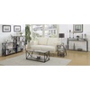 image:imageConvenience Concepts Tucson Coffee Table with Shelf Weathered GrayFaux Birch