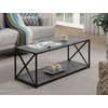 image:imageConvenience Concepts Tucson Coffee Table with Shelf Weathered GrayWeathered Gray