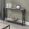 image:imageConvenience Concepts Tucson Console Table 4725  Modern Narrow Sofa Display Accent with Storage Shelf for Contemporary Living Room Entryway amp Hallway SandstoneSandstone