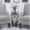 image:imageConvenience Concepts Tucson Wedge End Table Sandstone  BlackBlack