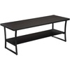 image:imageConvenience Concepts XCalibur Coffee Table Espresso  Slate Gray FrameEspressoSlate Gray Frame