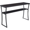 image:imageConvenience Concepts XCalibur Console Table Faux Birch  Slate Gray FrameEspresso  Slate Gray Frame