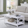 image:imageTown Square Coffee Table with Shelf WhiteWhite