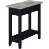 Faux Birch/Black