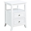 image:imageConvenience Concepts Melbourne End Table EspressoWhite