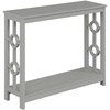image:imageConvenience Concepts Ring Console Table BlackGrey