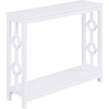 image:imageConvenience Concepts Ring Console Table BlackWhite