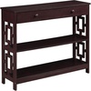 image:imageConvenience Concepts Town Square Console Tables Espresso