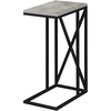 image:imageConvenience Concepts Tucson C End Table BarnwoodBlackFaux BirchBlack