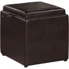 image:imageDesigns4Comfort Park Avenue Single Ottoman with Stool and Reversible TrayEspresso
