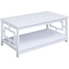 image:imageTown Square Coffee Table with Shelf WhiteWhite