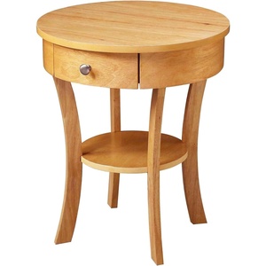 image:imageConvenience Concepts Classic Accents Schaffer End Table Dark Gray WirebrushNatural