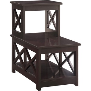 image:imageConvenience Concepts Oxford 2 Step Chairside End Table EspressoEspresso