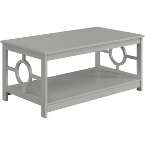 image:imageConvenience Concepts Ring Coffee Table BlackGrey