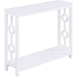 image:imageConvenience Concepts Ring Console Table BlackWhite