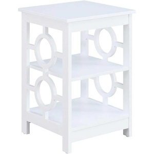 image:imageConvenience Concepts Ring End Table BlackWhite