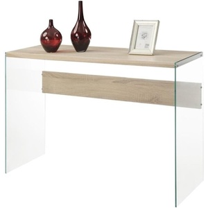 image:imageConvenience Concepts SoHo Console TableDesk Weathered WhiteWeathered White