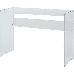 image:imageConvenience Concepts SoHo Console TableDesk Weathered WhiteWhite